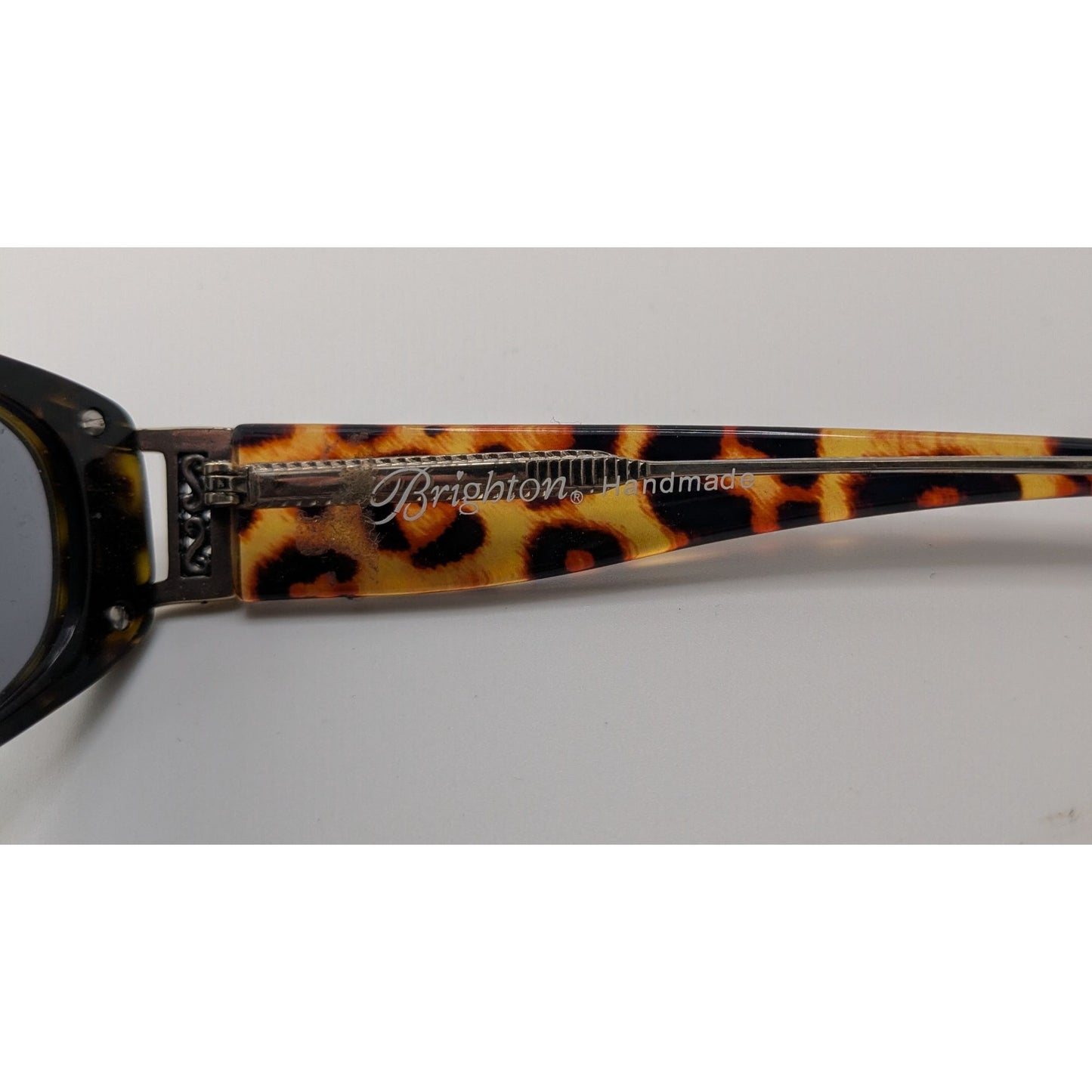 Vintage Brighton Haute Spots Leopard Sunglasses Handmade