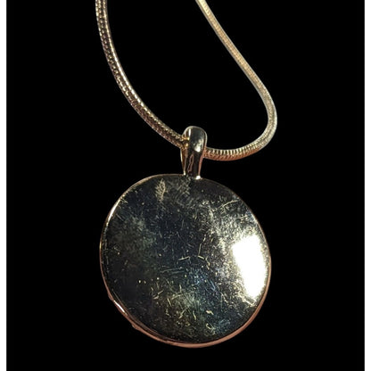 Monet Social Tower Gold Tone Black Velvet Pendant Necklace