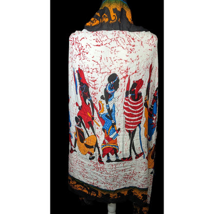 Artisan Made African Villagers Wrap/Scarf