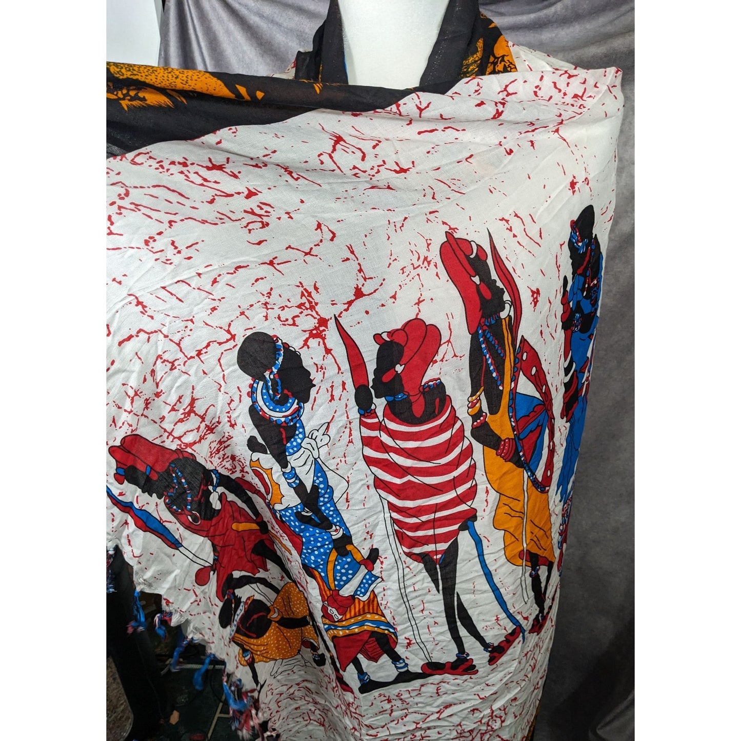 Artisan Made African Villagers Wrap/Scarf