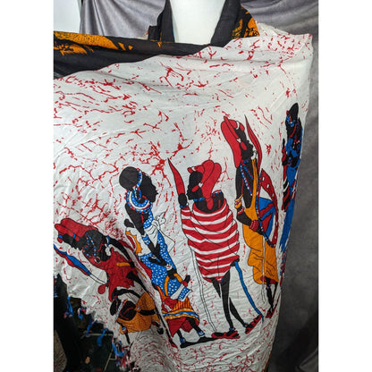 Artisan Made African Villagers Wrap/Scarf