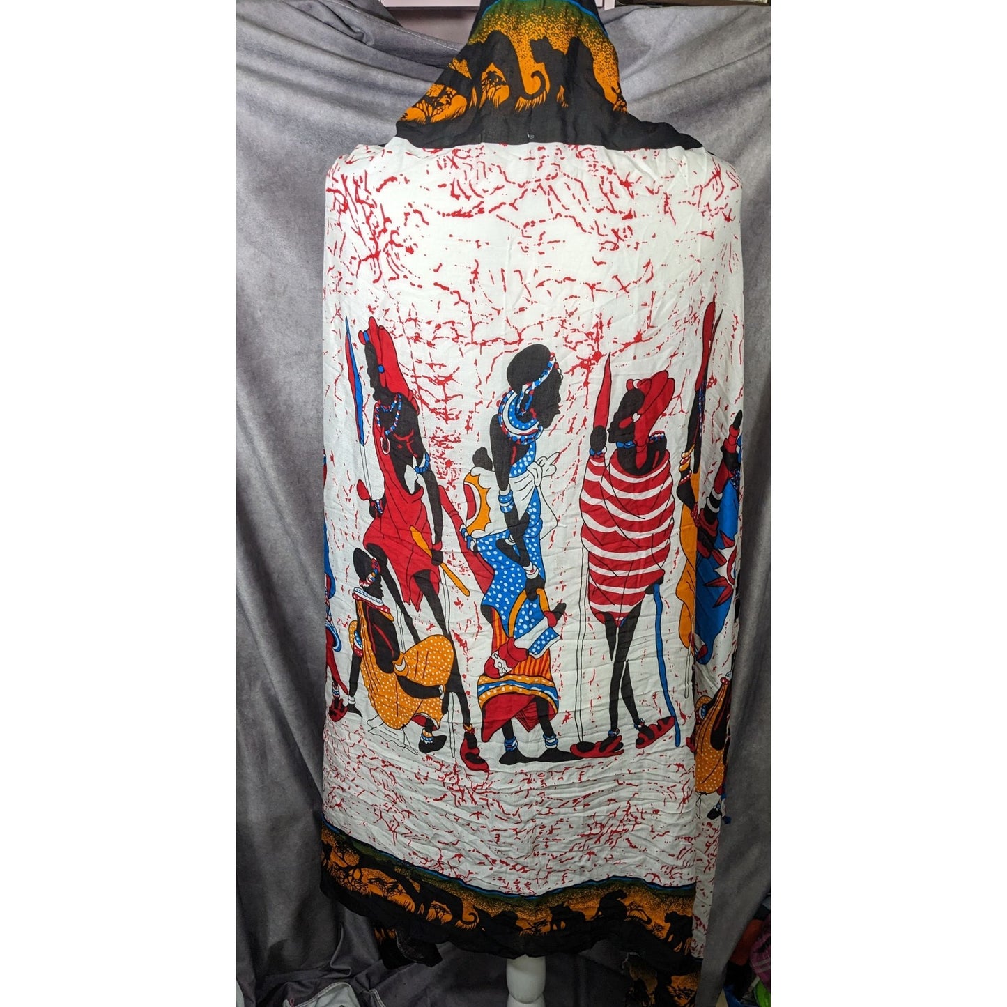 Artisan Made African Villagers Wrap/Scarf