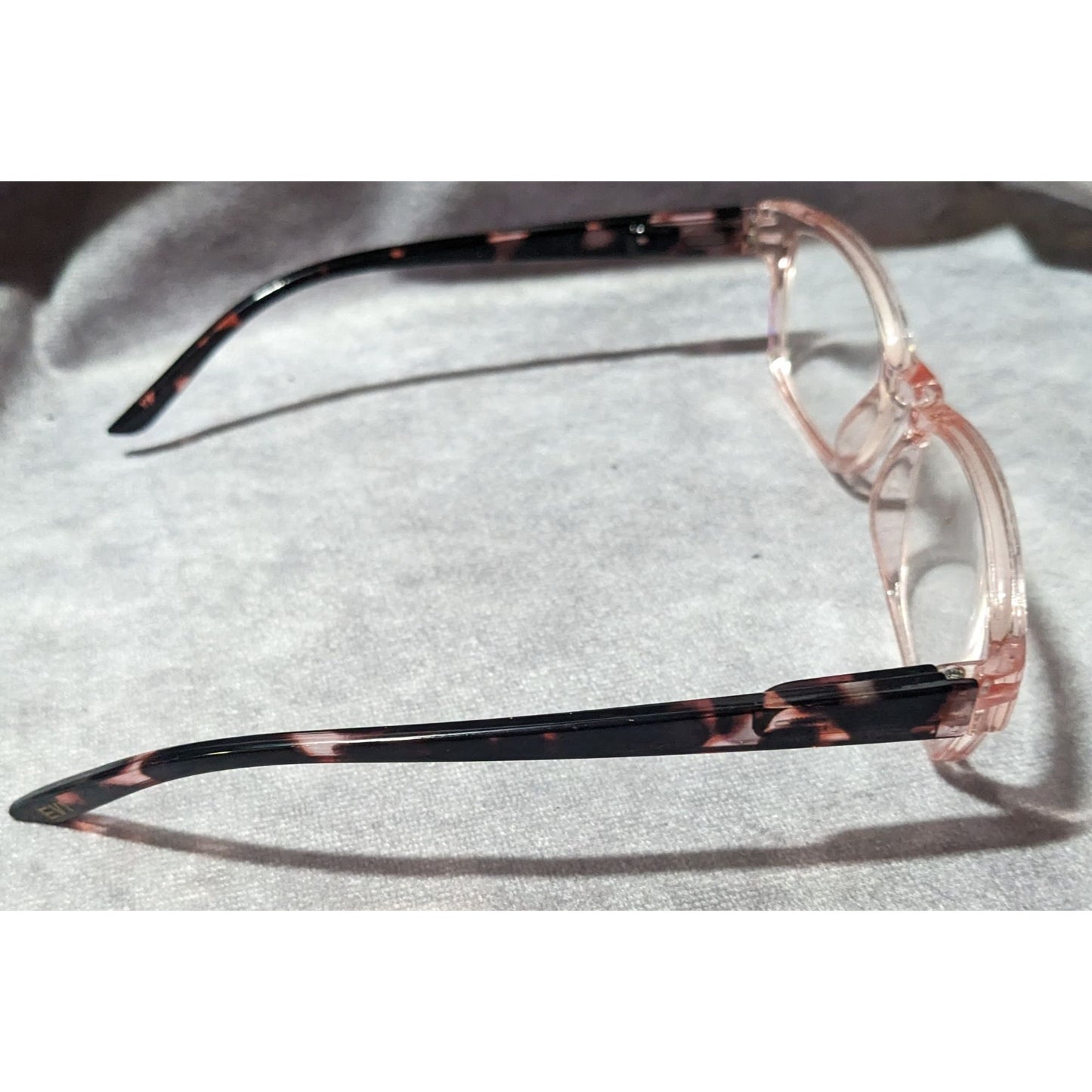 EV1 Dolly Crypk Translucent Pink And Tortoise Readers