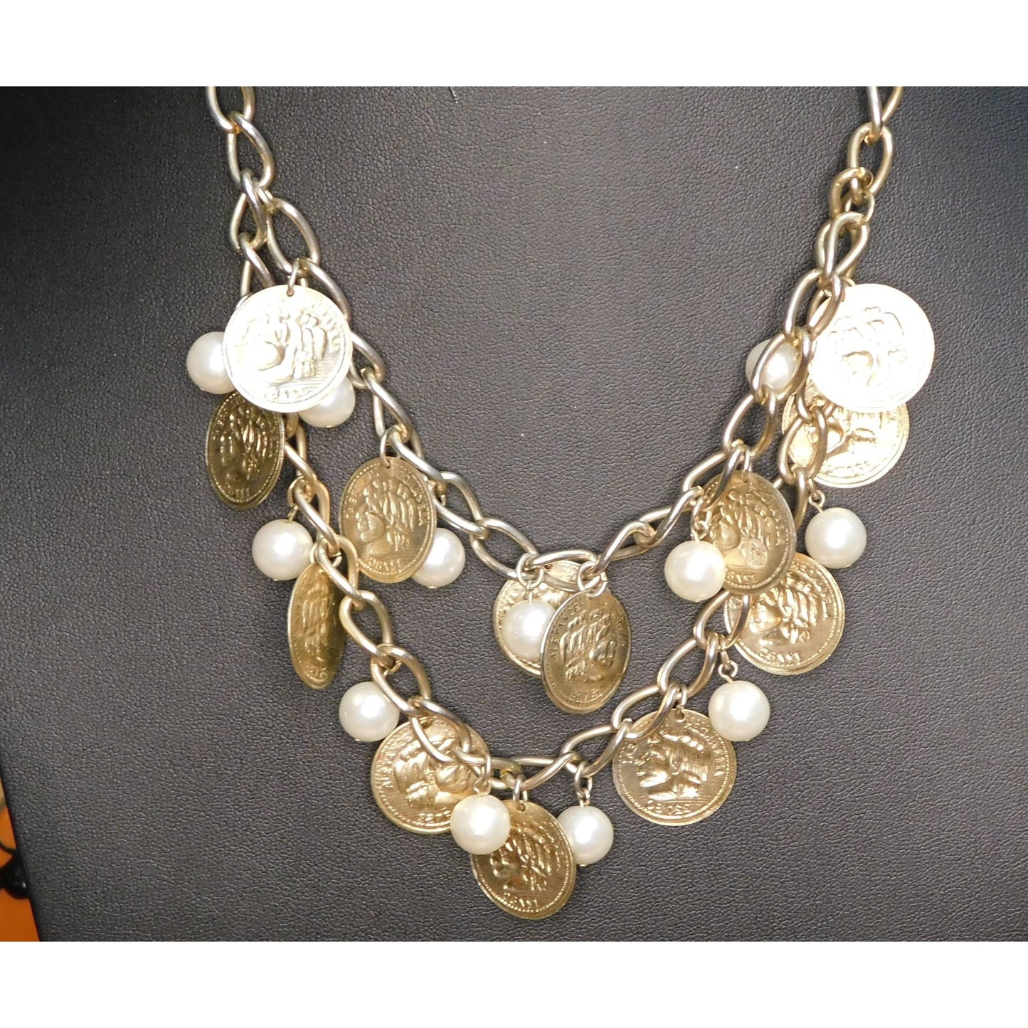 Alexander The Great Replica Coin Costume Necklace