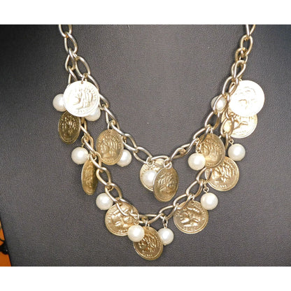 Alexander The Great Replica Coin Costume Necklace