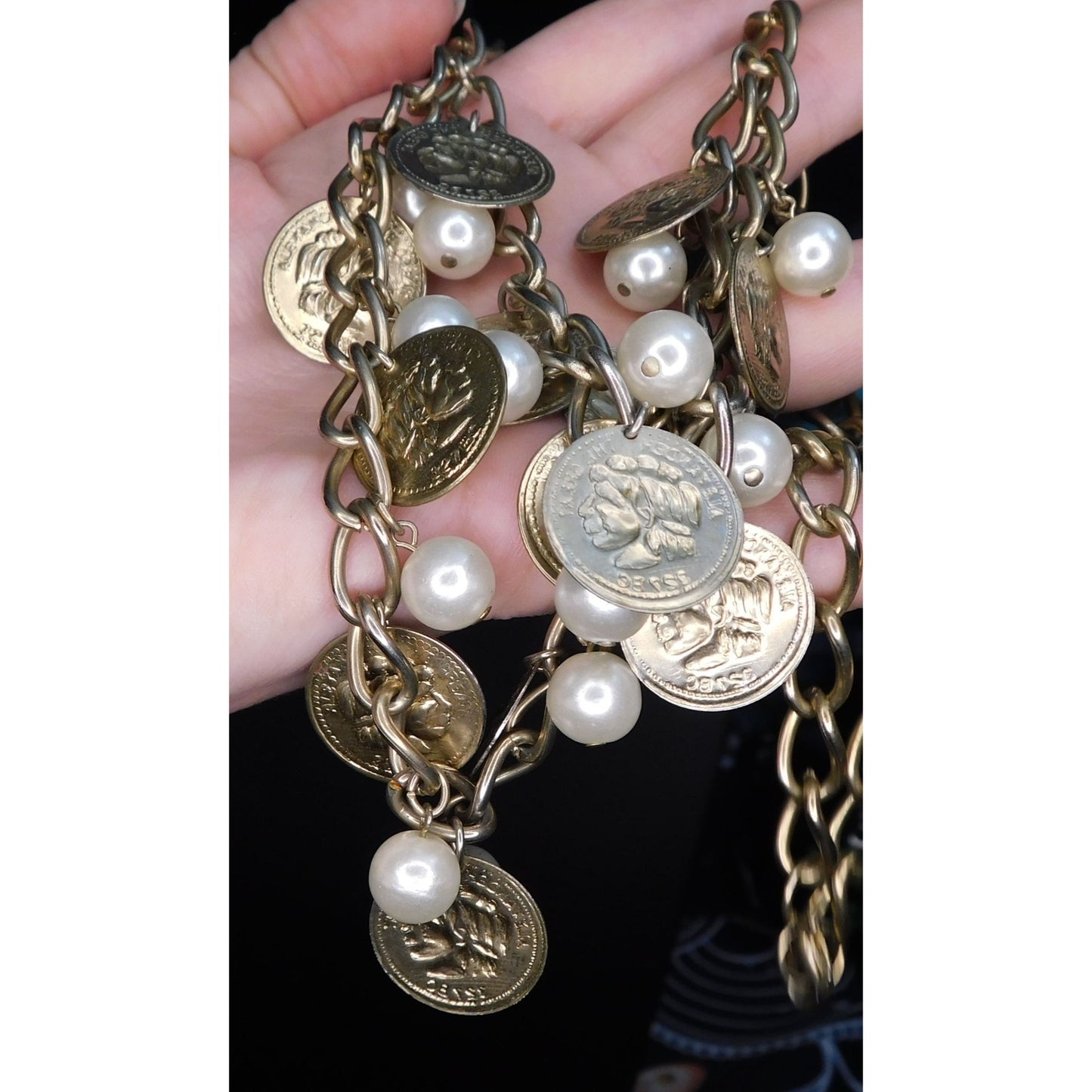 Alexander The Great Replica Coin Costume Necklace