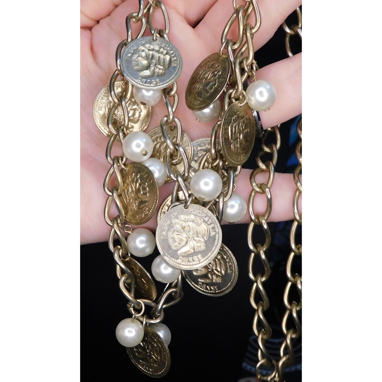 Alexander The Great Replica Coin Costume Necklace