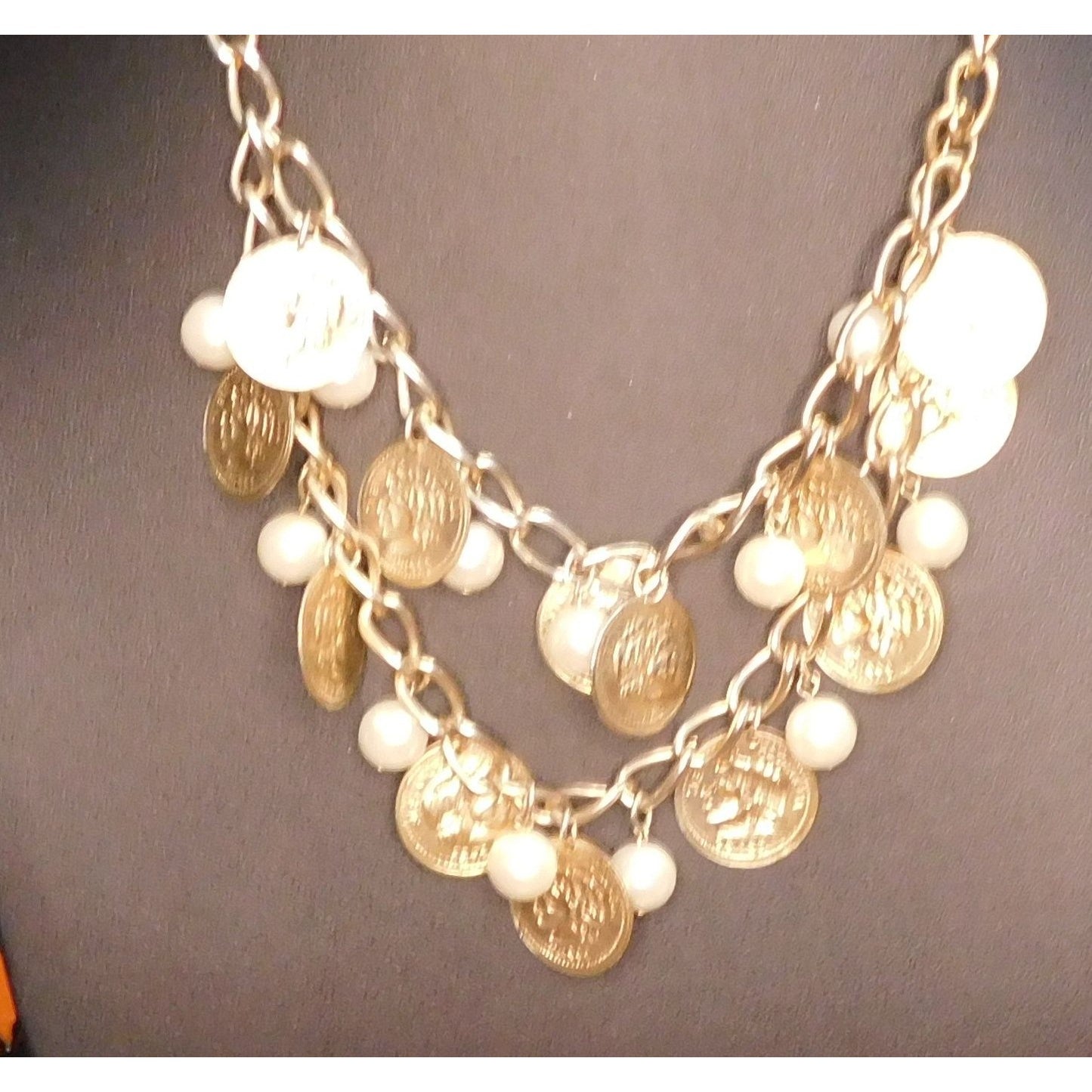 Alexander The Great Replica Coin Costume Necklace