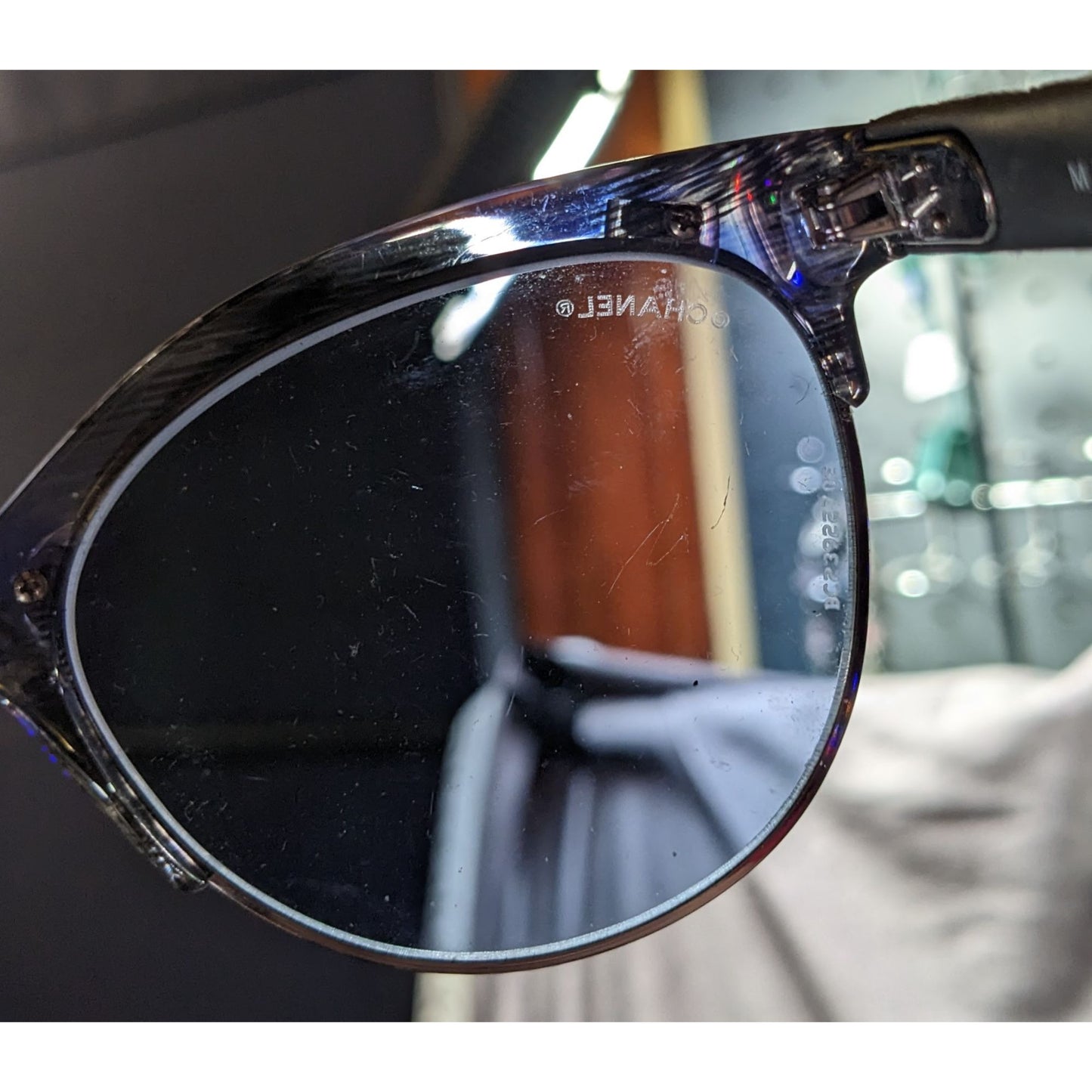 Chanel Blue Quilted Sunglasses 5342 .1552/52 Made In Italy