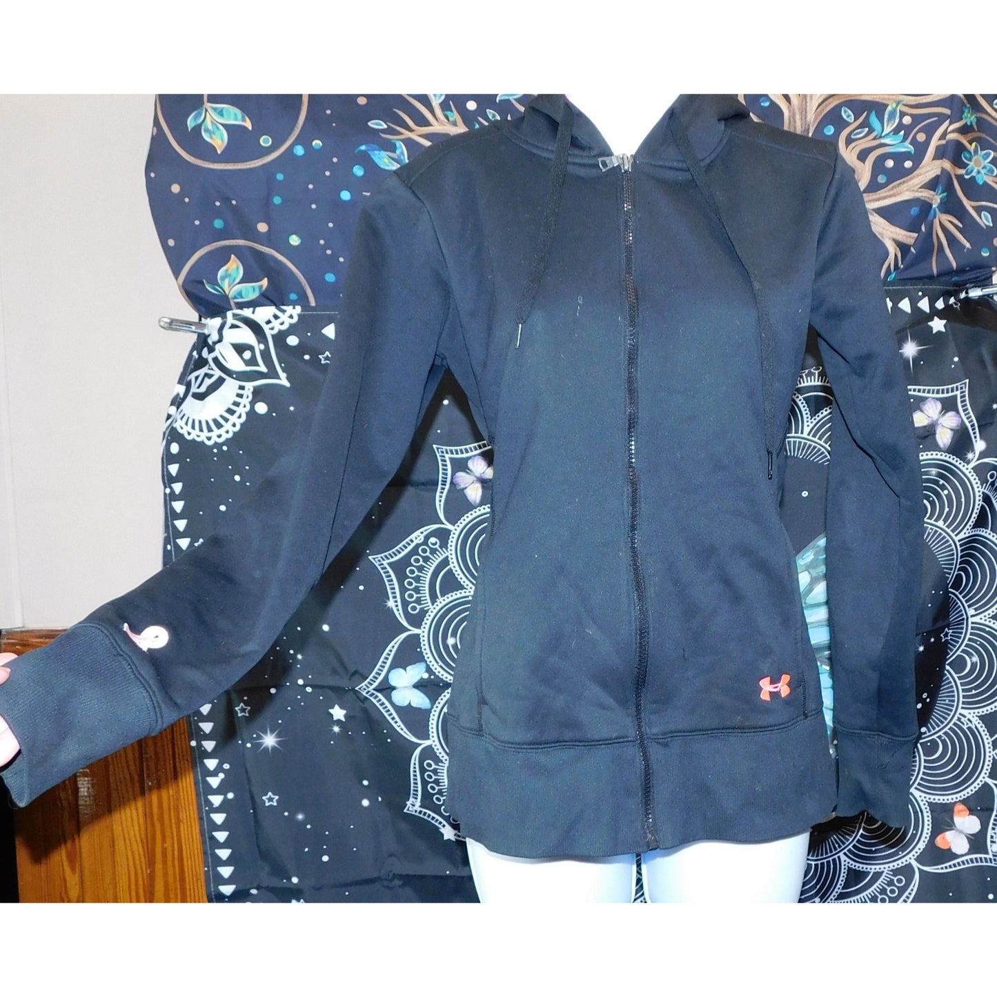 Black And Pink Under Armour UA Storm Breast Cancer Awareness Hoodie