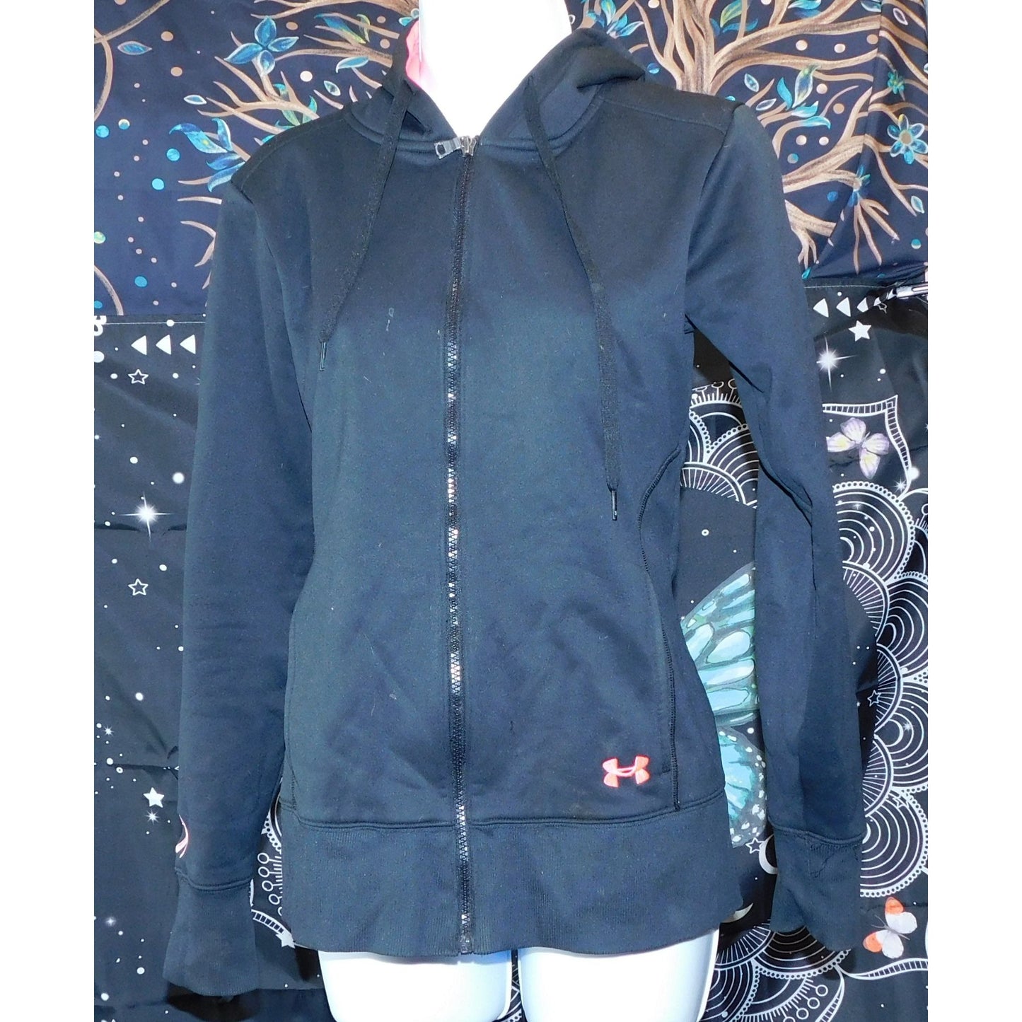 Black And Pink Under Armour UA Storm Breast Cancer Awareness Hoodie