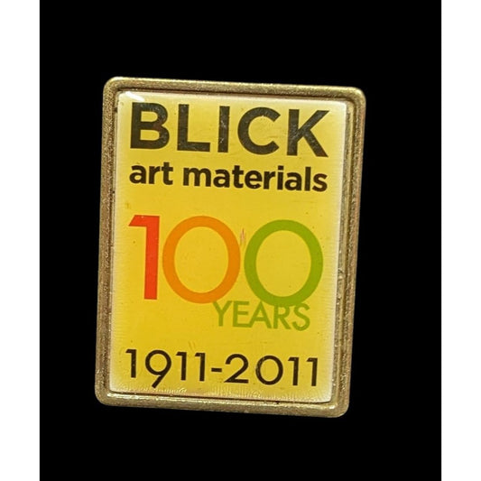Blick Art Materials 100 Year Anniversary Lapel Pin