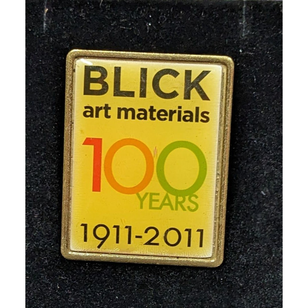 Blick Art Materials 100 Year Anniversary Lapel Pin