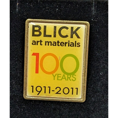 Blick Art Materials 100 Year Anniversary Lapel Pin