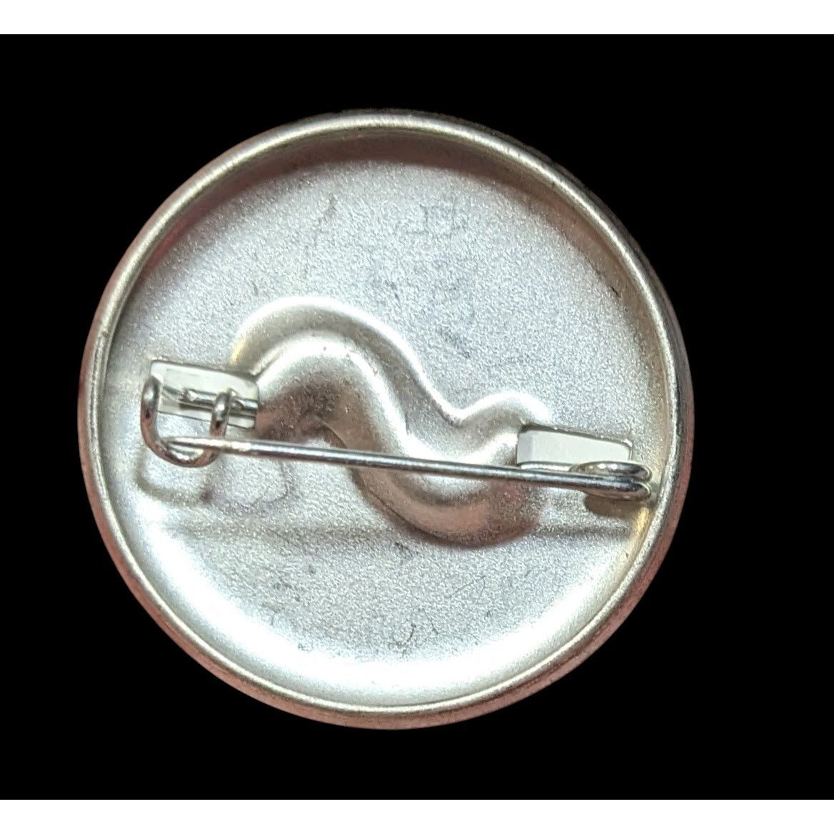 Casual Camp 420 White And Black Button/Brooch