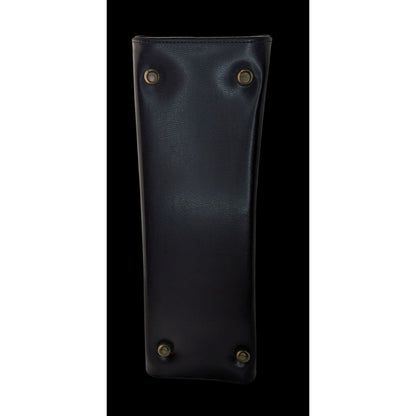 Vintage 50s/60s Black & Taupe Mod Handbag Retro Twist Clasp 10x6.5x3.5 Inches 5-Inch Handle Drop