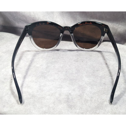 Arrecife Beachwear Tortoise And Clear Two Tone Retro Sunglasses