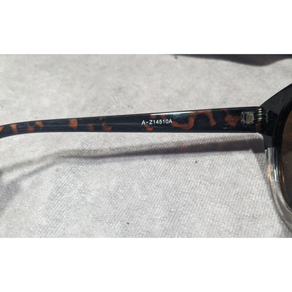 Arrecife Beachwear Tortoise And Clear Two Tone Retro Sunglasses
