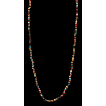 Bohemian Multicolor Stone Beaded Necklace
