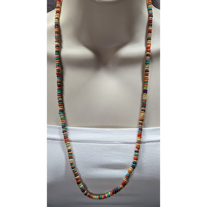Bohemian Multicolor Stone Beaded Necklace