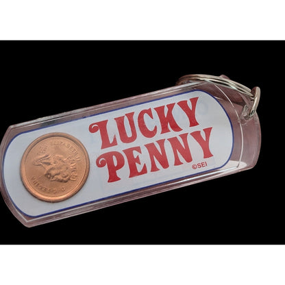 Retro Canada Lucky Penny Toronto Souvenir Keychain Canadian Coin Maple Leaf