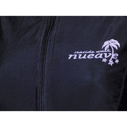 Seaside Walk Nueave Black And Pink Running Jacket