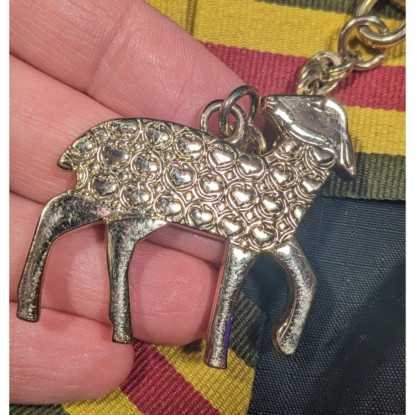 Gwen Stefani LAMB X LeSportsac Ribbon Embellished Clutch