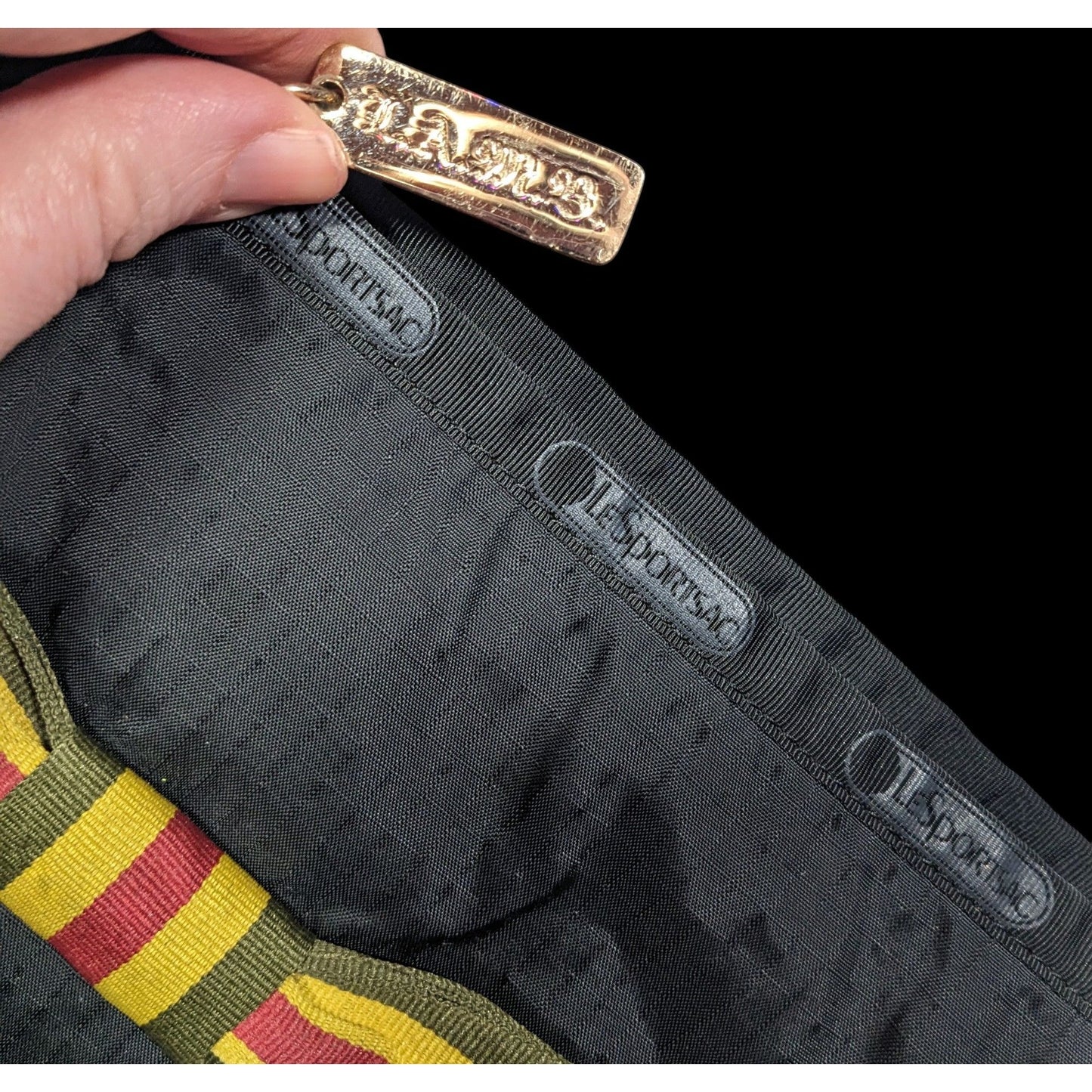 Gwen Stefani LAMB X LeSportsac Ribbon Embellished Clutch