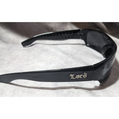 Locs Classic Black Retro Fashion Sunglasses