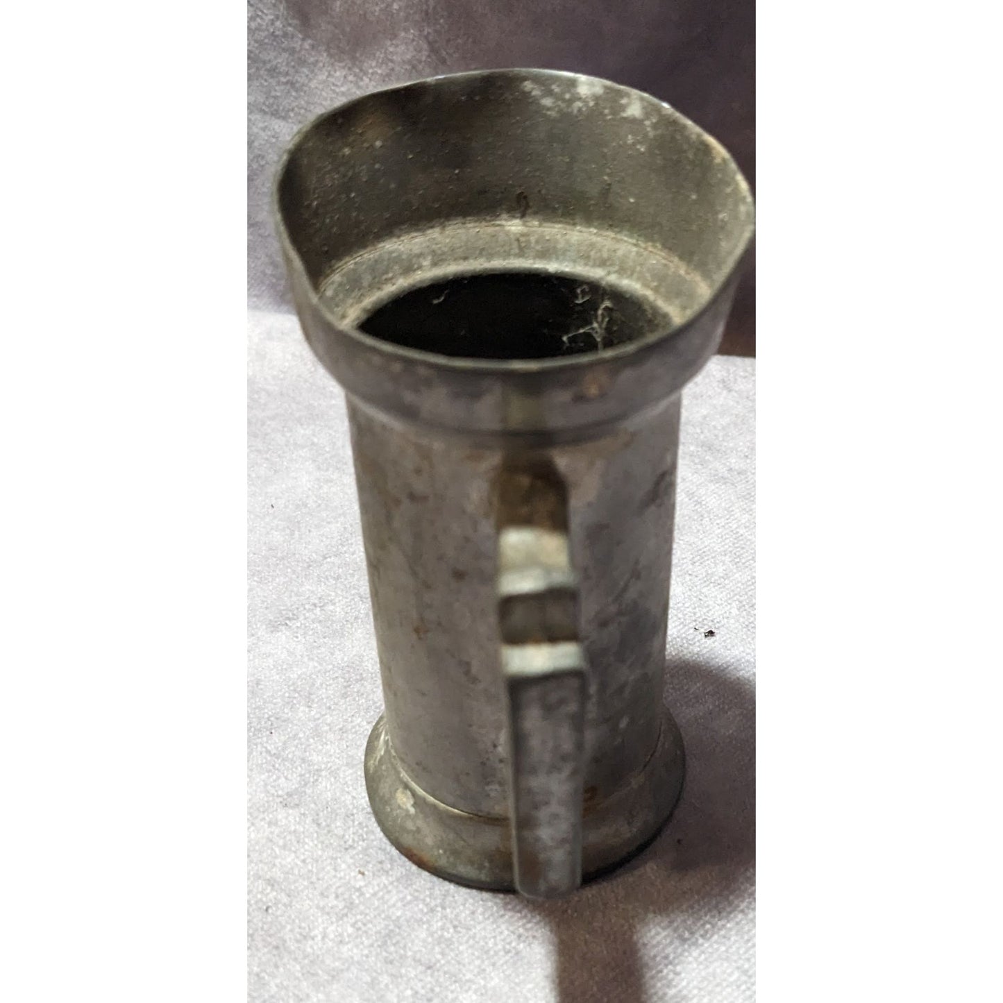 Vintage/Antique Dutch Pewter Mini Tankard