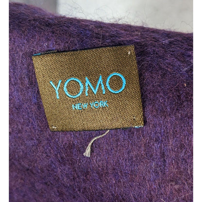 Yomo New York Purple Metallic Felted Scarf