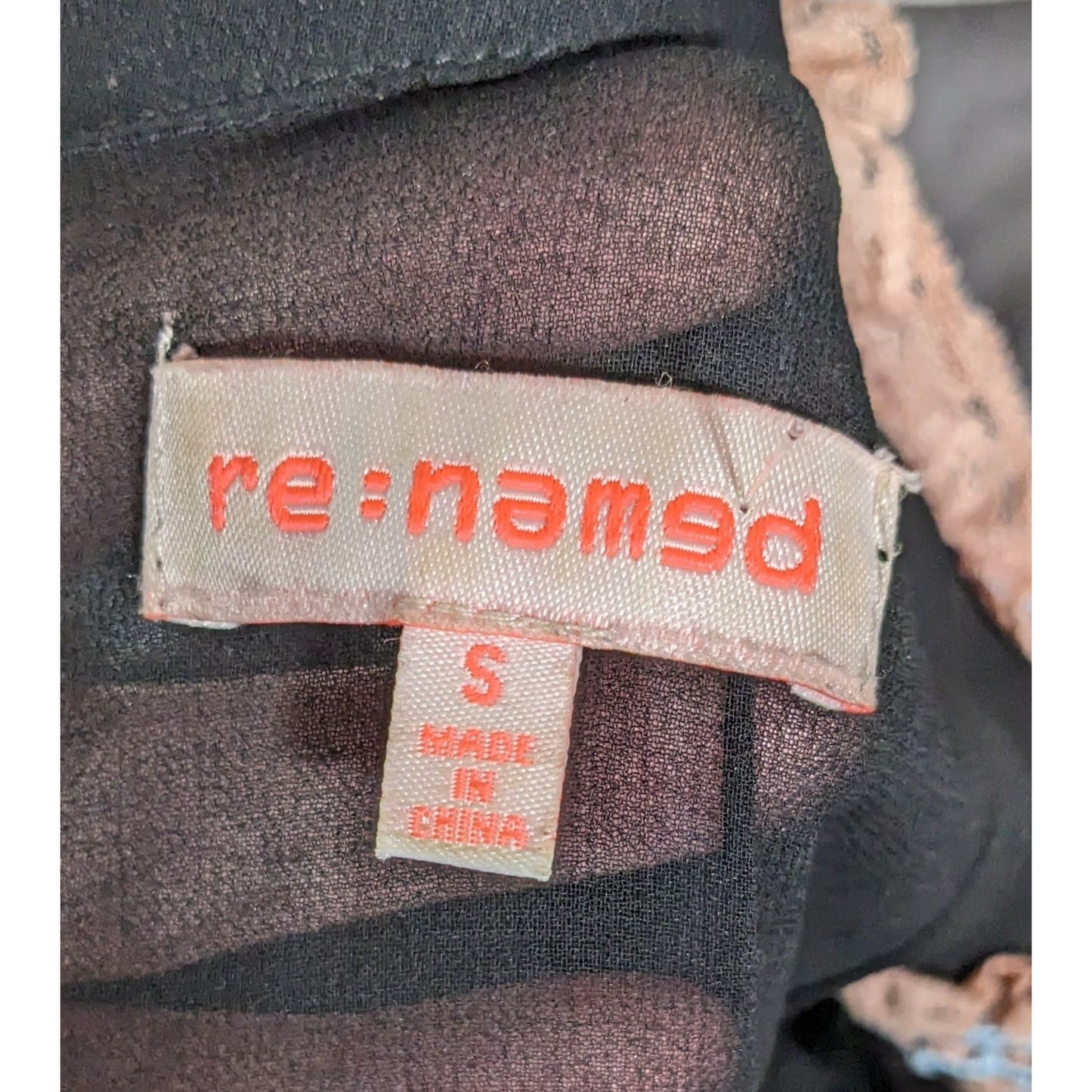 Re:Named Coquette Retro Ruffle Bodice Sheer Back Dress