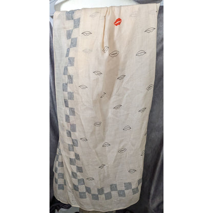 Rag & Bone Checkerboard Lip Print Shawl/Scarf