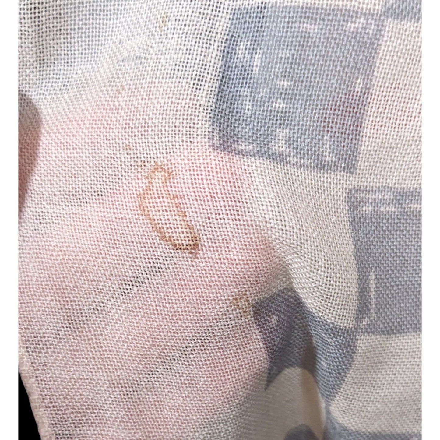 Rag & Bone Checkerboard Lip Print Shawl/Scarf