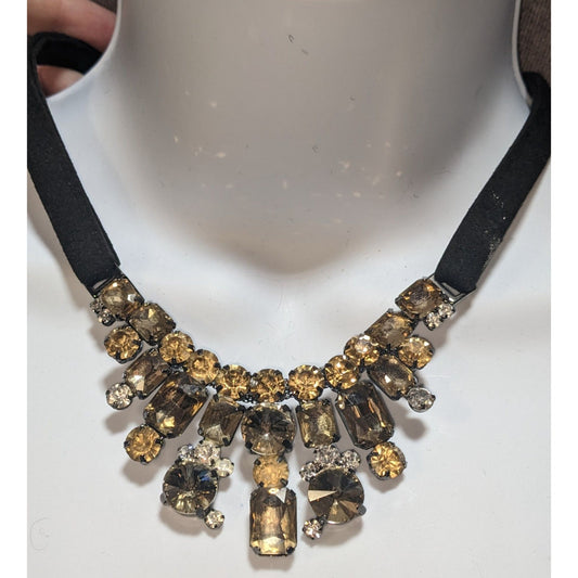 Natasha Chunky Gem Cascade Necklace