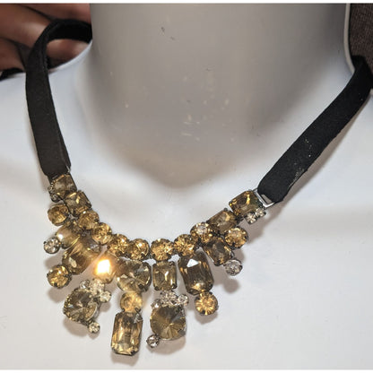 Natasha Chunky Gem Cascade Necklace