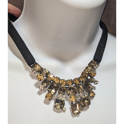 Natasha Chunky Gem Cascade Necklace