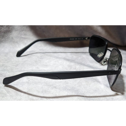 Fossil Black Mirrored Aviator Sunglasses