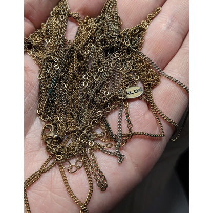 Party Club Gold-Tone ALDO Layered Body Chain