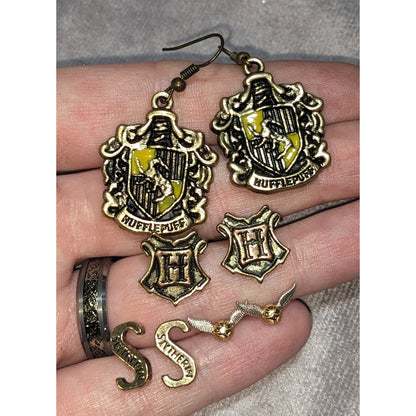 Pottercore Dark Academia Harry Potter Earrings Set of 4 Pairs