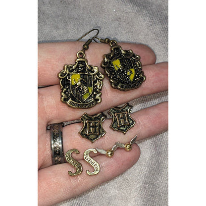 Pottercore Dark Academia Harry Potter Earrings Set of 4 Pairs