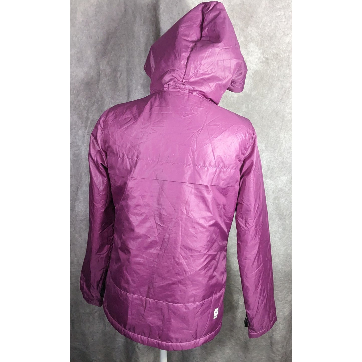 Orage Womens Purple Hooded Ski Jacket Lightweight Waterproof S