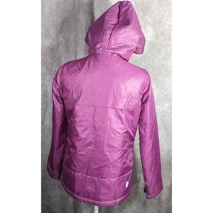 Orage Womens Purple Hooded Ski Jacket Lightweight Waterproof S