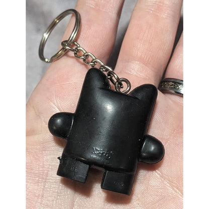 Kidcore Kawaii Monster Xoddo Collectible Black Cyclops Figure Keychain