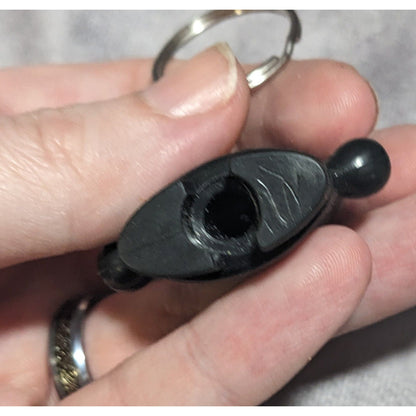 Kidcore Kawaii Monster Xoddo Collectible Black Cyclops Figure Keychain