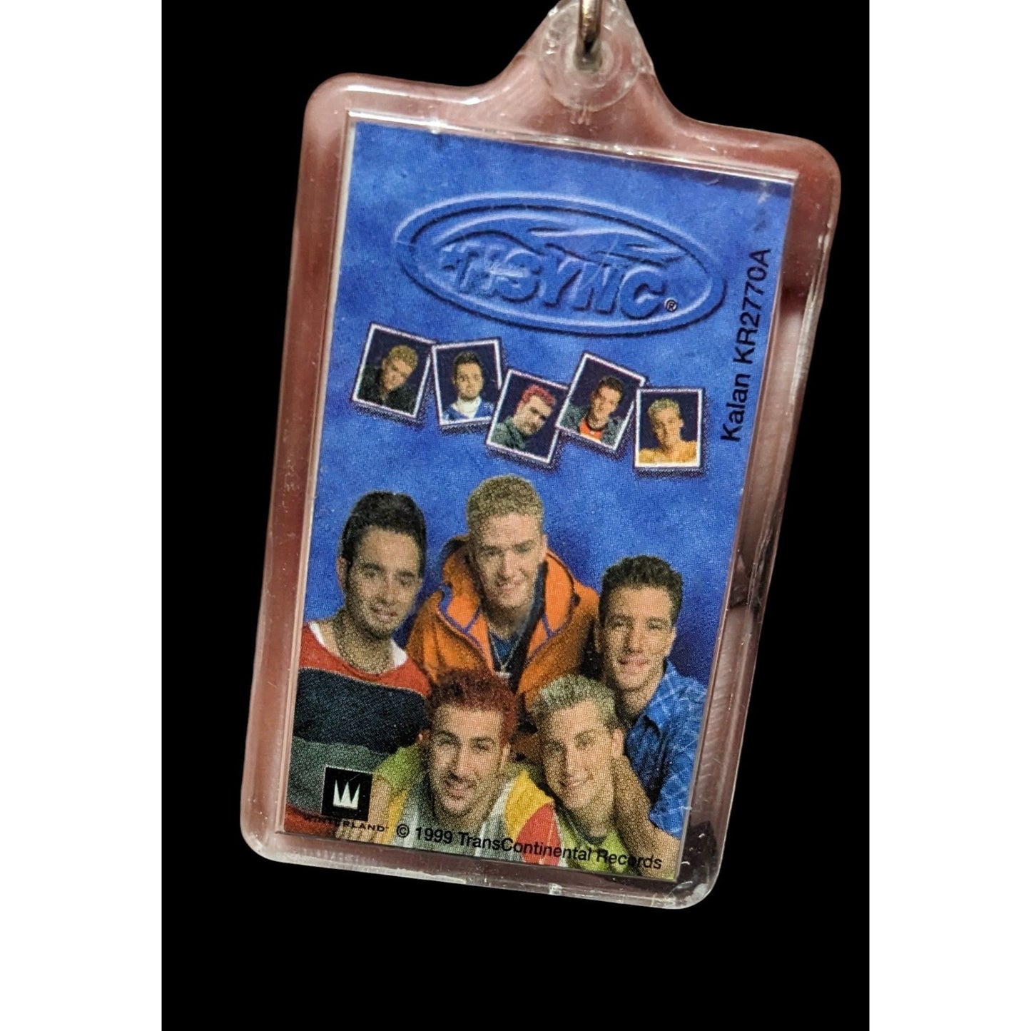 Vintage 90s NSYNC Collectible Picture Keychain