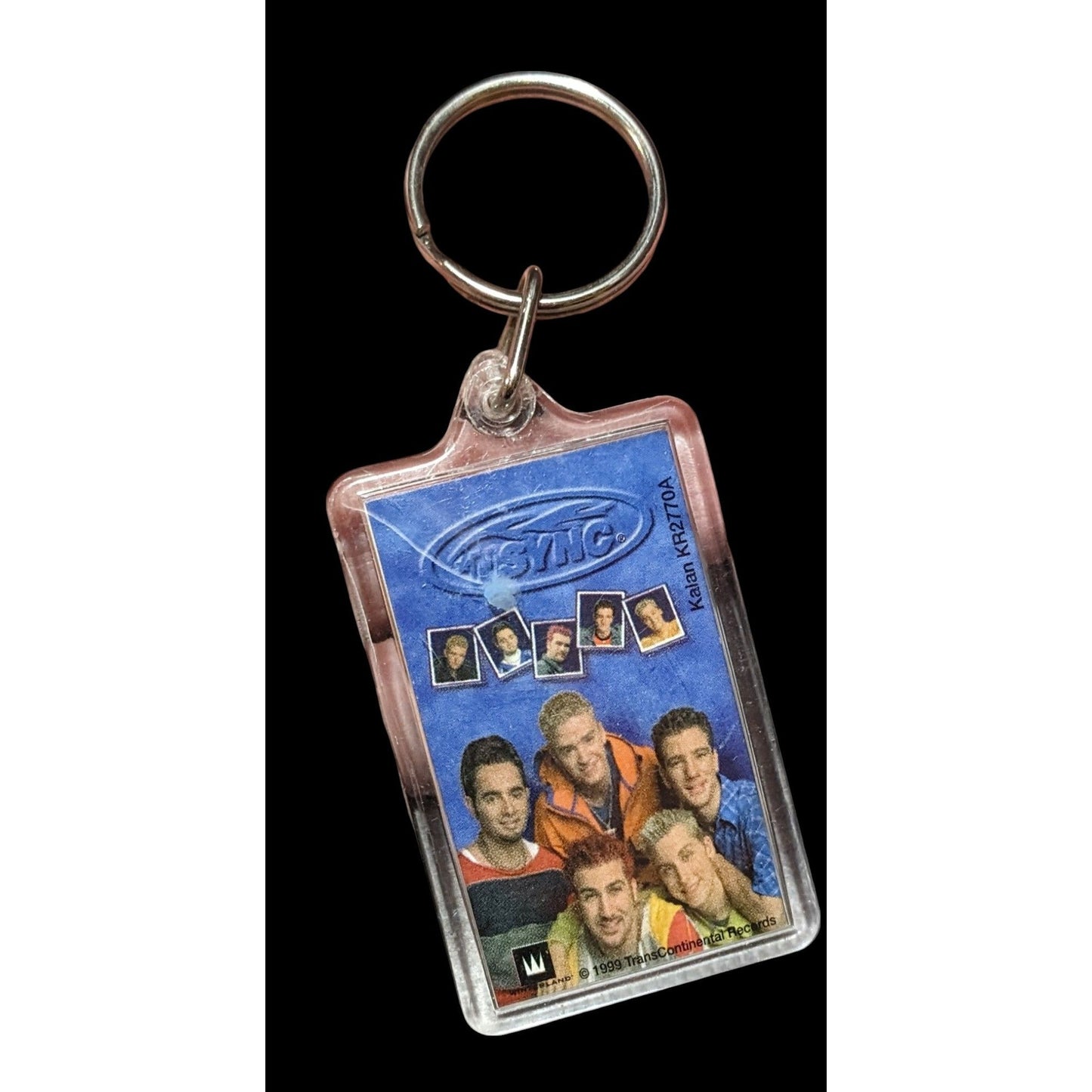 Vintage 90s NSYNC Collectible Picture Keychain