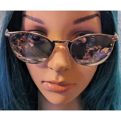 Foster Grant Hailey Rose Gold Mirrored Sunglasses