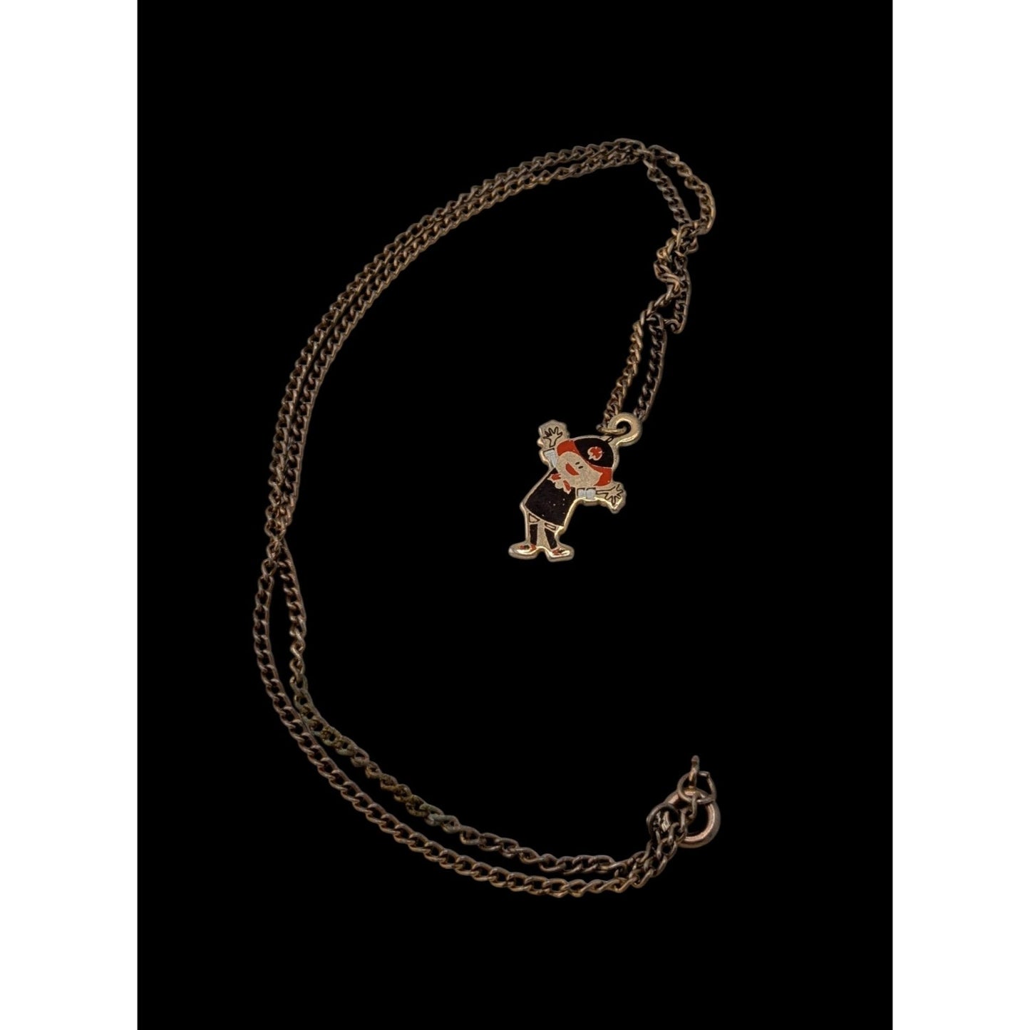 Vintage Girl Scout Brownie Necklace