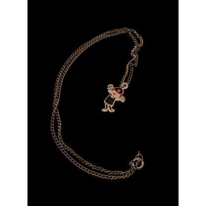 Vintage Girl Scout Brownie Necklace